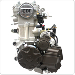 4-Stroke 200-250cc CB water-cooled Vertical Engine